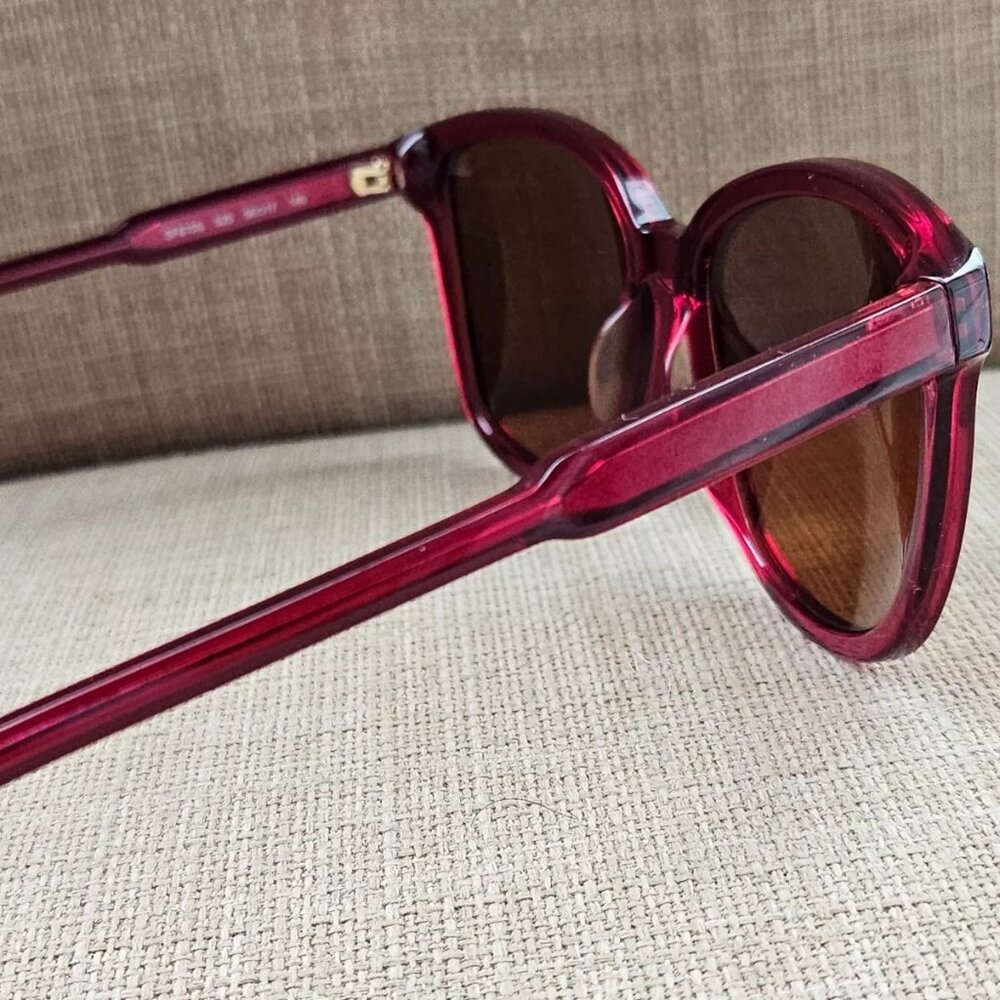 Salvatore Ferragamo Women Sunglasses Burgundy SF815S 56[]17 140 Italy - Picture 6 of 12